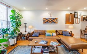 Bedroom In Thoughtfully Decorated East Passyunk Home